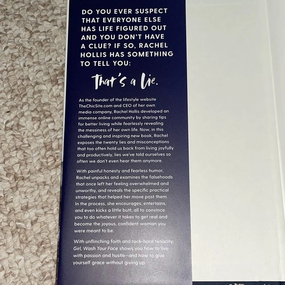 Girl, wash your face by Rachel Hollis - Picture 4 of 5